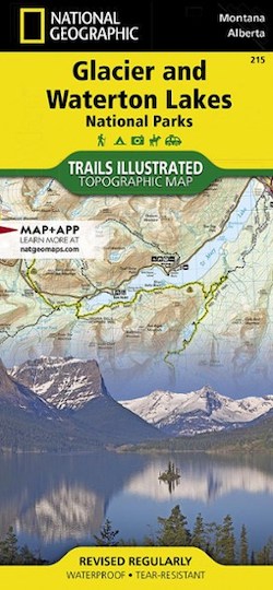 Glacier National Park Trail Maps - National Parked